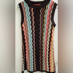 Missoni for Target Multicolor Zigzag Mini Dress